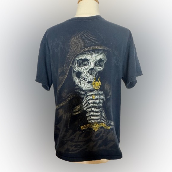 vintage scull T-shirt - Picture 1 of 4